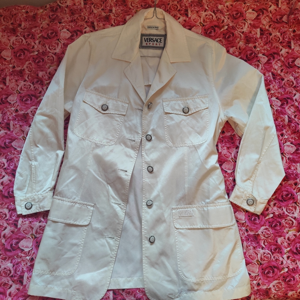 Versace vintage trench coat